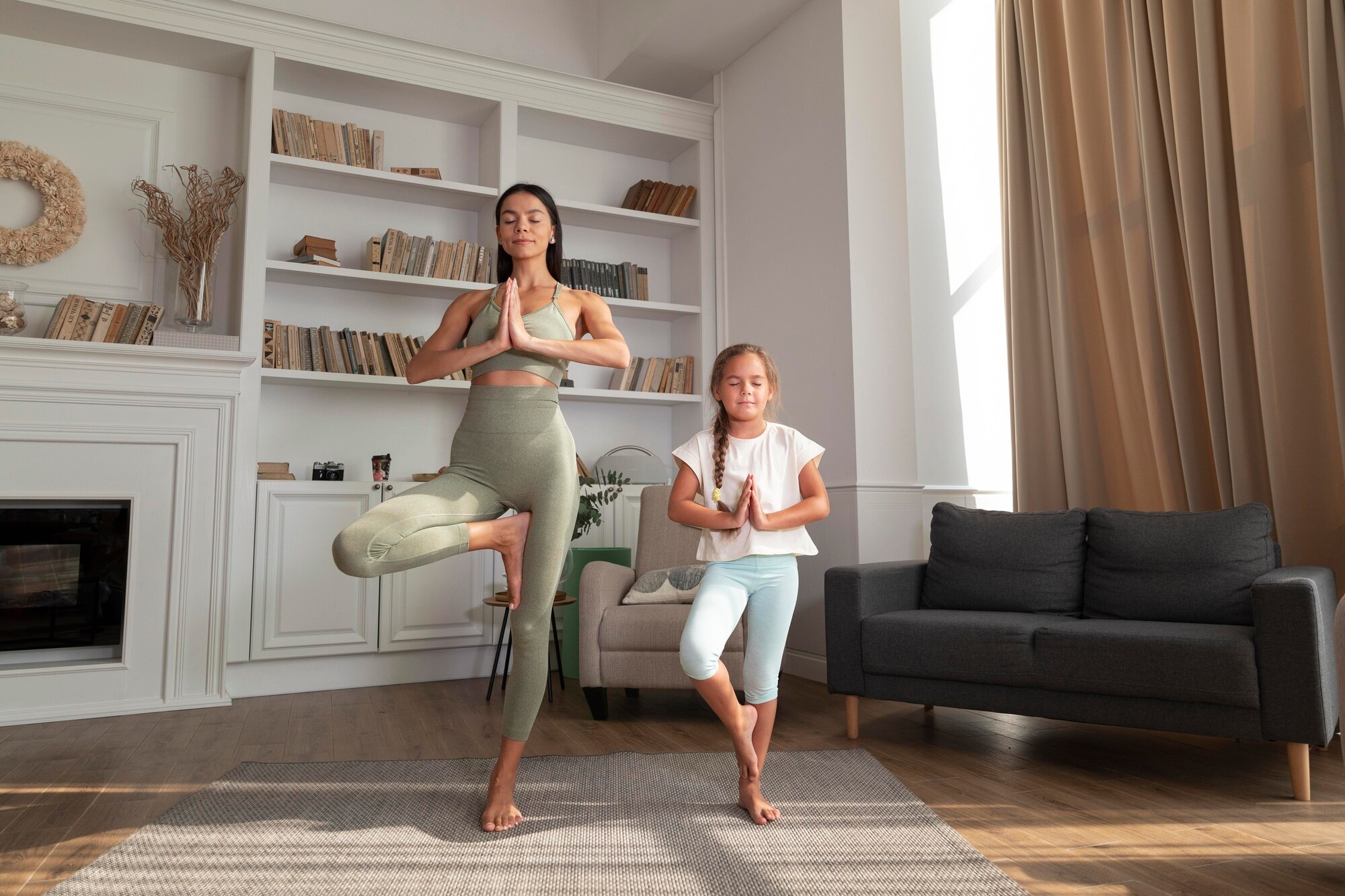Sala de estar equilibrada